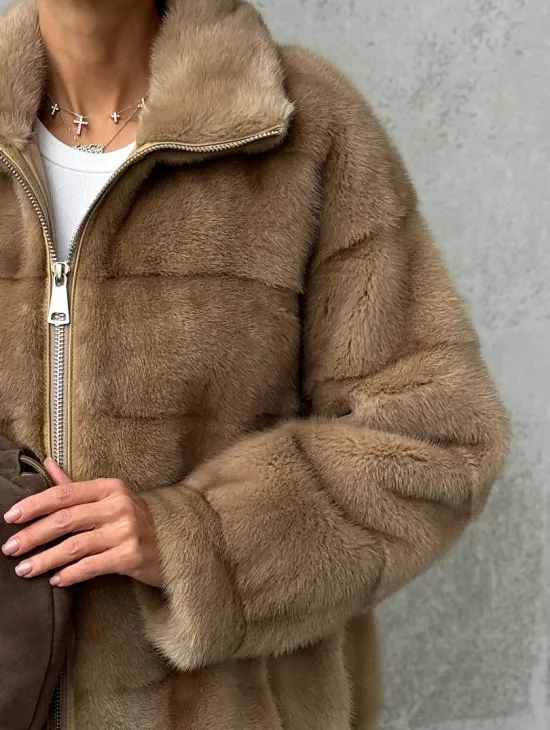 Норковая куртка - фото 3